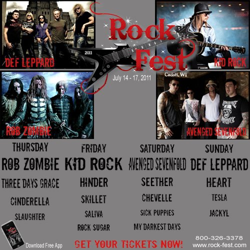 Rock - All Metal Festivals