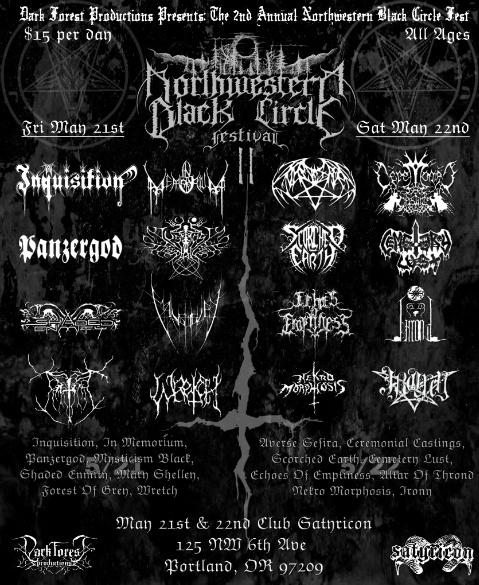 Northwestern Black Circle II - All Metal Festivals