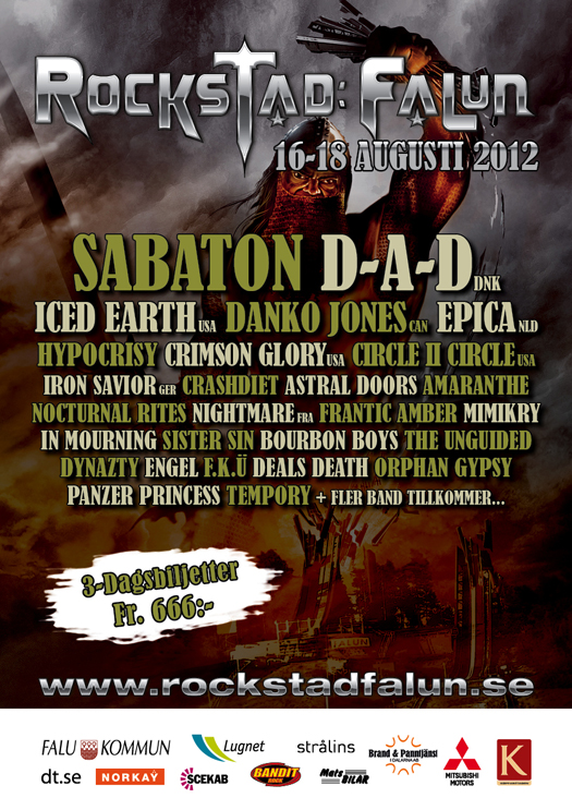 Rockstad: Falun - All Metal Festivals