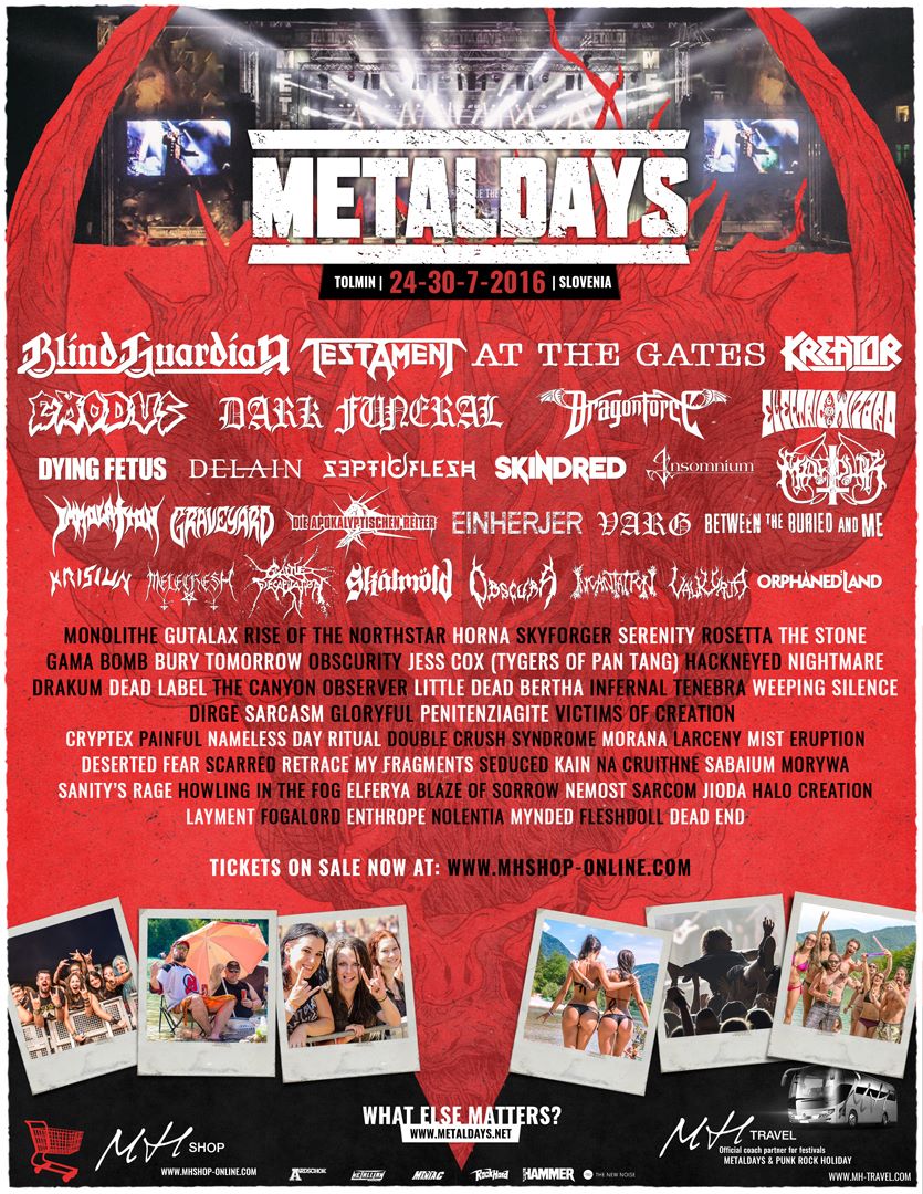 Metaldays Festival 2016 - All Metal Festivals