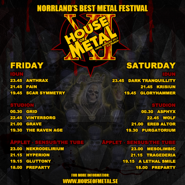 House Of Metal Festival 2017 - All Metal Festivals